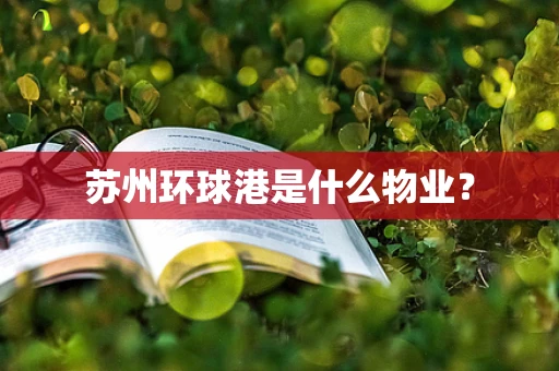苏州环球港是什么物业？