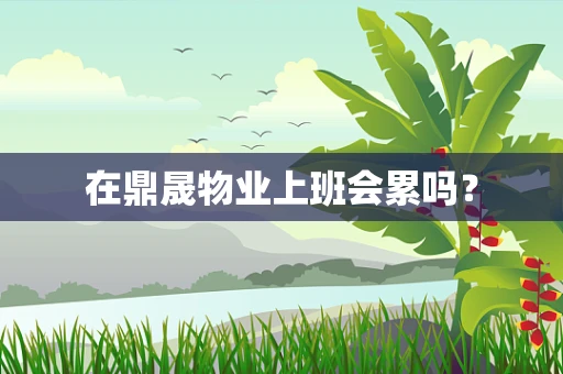 在鼎晟物业上班会累吗？