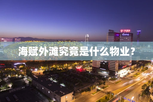 海赋外滩究竟是什么物业？