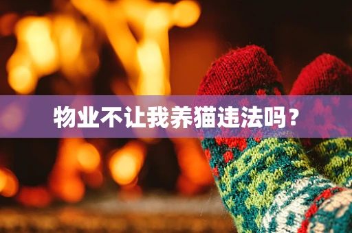 物业不让我养猫违法吗？