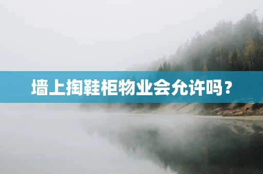 墙上掏鞋柜物业会允许吗？