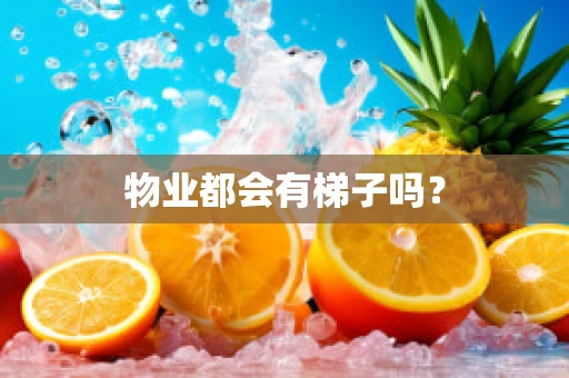 物业都会有梯子吗？