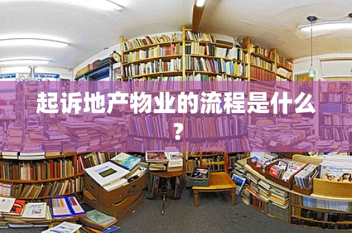 起诉地产物业的流程是什么？