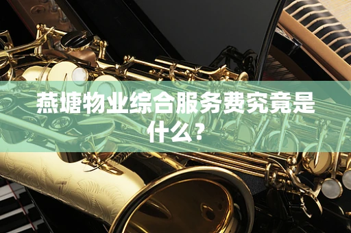 燕塘物业综合服务费究竟是什么？
