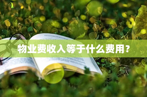 物业费收入等于什么费用？