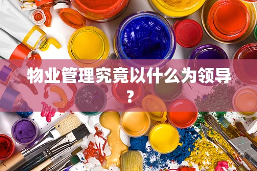 物业管理究竟以什么为领导？