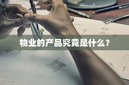 物业的产品究竟是什么？