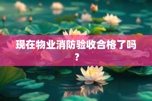 现在物业消防验收合格了吗？