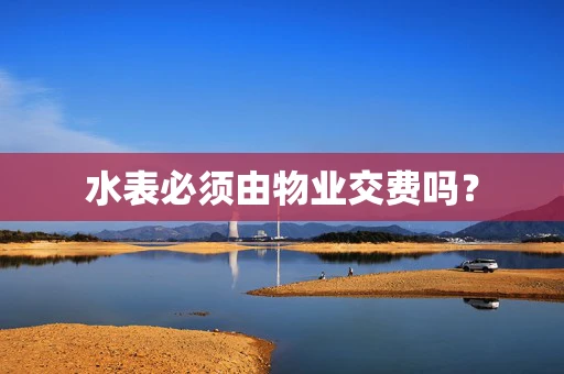 水表必须由物业交费吗？