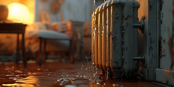 暖气漏水跟物业有关吗？