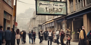 物业免费冲地垫违法吗？