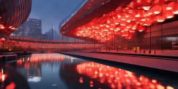 红灯笼体育场是什么物业？