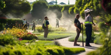 商园物业平常会进行管理吗？